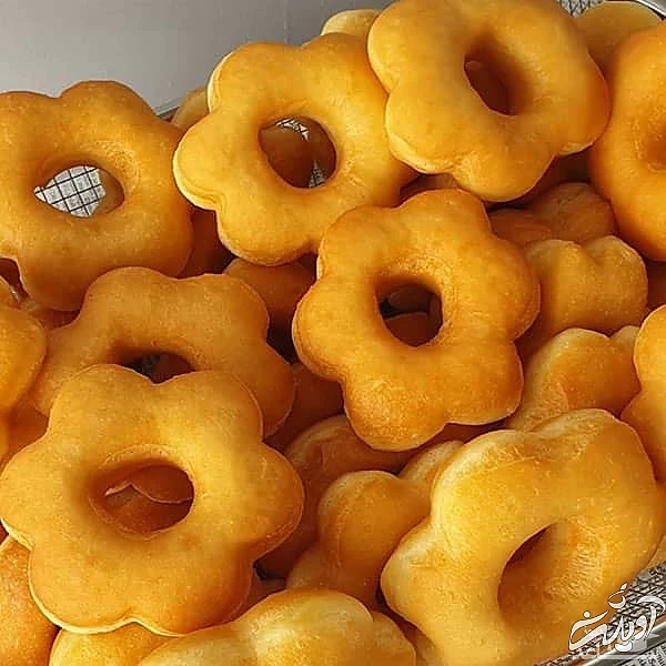 دونات سیب زمینی بدون پنیر